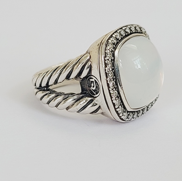 David Yurman Albion 14mm Moon Quartz (Moonstone) D - Picture 7 of 15